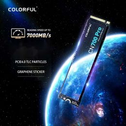 COLORFUL CN700 Pro 1TB 2TB PCle4.0*4 SSD NVMe M.2 Fast As A Flash Desktop Notebook Internal Solid State Drive