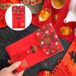 Gift Wrap Personality Xi Character Fabric Red Envelope Purses Double Envelopes Wedding Money Packet