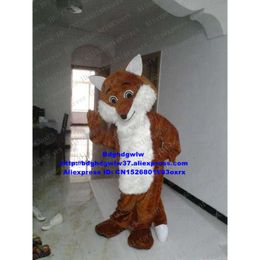 Mascot Costumes Brown Fox Jackal Dhole Mascot Costume Adult Cartoon Character Outfit Suit Gather Ceremoniously Annual Dinner Zx432