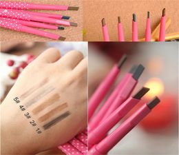 1pcs Longlasting Eyebrow Pencil Natural Waterproof Rotating Automatic Eye BrowPencil Cosmetic Eyebrow Shaping Liner Pen1195631