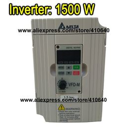 Inverter 1 5 KW VFD015M43B 3 Phase 380V to 460V Rated Currrent 4 A Brand New 1500 W Products with Delivery193s