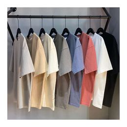 2024 Hot Selling Designer Brands Gelan Printing Blank Acid Wash Blank Graphic T Shirts Vintage Style Heavyweight Cotton Oversize Men Vintage T Shirt