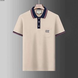 Mens Polo Shirt Designer Man Fashion Horse t Shirts Casual Men Golf Summer Polos Embroidery High Street Trend Top Tee Asian Size M-xxxl {category}