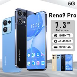 Cross border new Reno9 Pro Android 7.3-inch high-definition 13 million pixel smartphone (2+16) all-in-one device