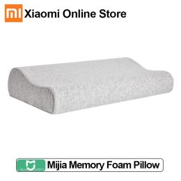 Control Xiaomi Mijia Neck Memory Foam Pillow Neck Protection Pillow 4 Seasons Usable Internal External Antibacterial Pillow