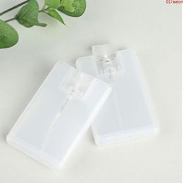 Clear 20ml Spray Bottles Moisturising Water Portable Card High-End Perfume Plastic Parfum Refillable Containers for Alcoholgoods Haxxk
