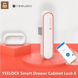 Control YEELOCK Smart Drawer Cabinet Lock E Keyless Bluetooth APP Unlock Antitheft Child Safety File Security Hidden Concealed Youpin