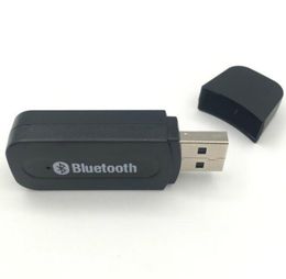 2021 50pcs BT-163 USB Bluetooth Stick 3.5mm Music Receiver Wireless o Adapter Computer TV Car7375311