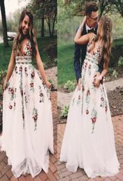 Appliques White Pockets Sleeveless Prom Dresses Vestidos De Festa In Stock s Highend Occasion Dress1720791