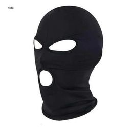 Warm Head Cover Winter Riding Windproof Mask Electric Car Hat For Men's Eyes Only Season 539226