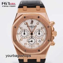 Iconic Celebrity AP Watch Millennium Series 26022OR Mens Watch Rose Gold Automatic Mechanical Swiss Famous Watch Luxury Sports Watch Diameter 39mm