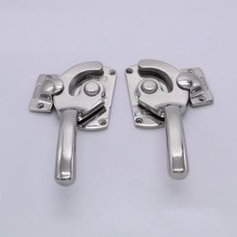 stainless steel zer handle oven door hinge Cold storage Industrial truck latch hardware pull cabinet closed tightly knob part2320