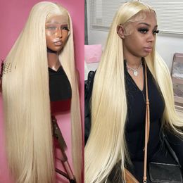 613 Blonde Wig HD Lace Wig 13x6 Human Hair Wigs 13x4 Front Straight Colored Glueless 5x5 Closure for Black Women 250%