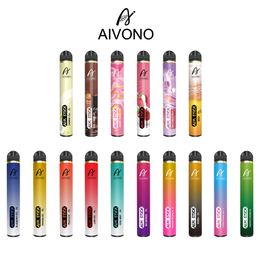 Latest AIVONO Aim Stick 2500 Puffs E Cigarette 1400mah 9ML Capacity Prefilled Disposable Vape Pods 5% 2% 0% Vaporizer Bar In hot Selling