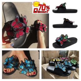 2024 designer sandals famous slippers slides brown leather runner womens shoes beach heel Casual outdoors GAI Italy Slippers paris New fashion