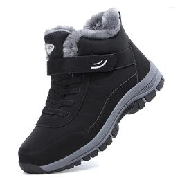 807 Winter Boots Snow Outdoor Men Walking Shoes Sneakers for Botines Tenis Mens Hiking Ankle Footwear S 6 s