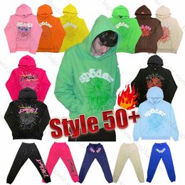 spider hoodie Designer sp5der hoodie Mob 555 Mens Mesh sweatshirt Mens Womens Embroidered Pattern sweatshirt Pullover Printed size s-XL