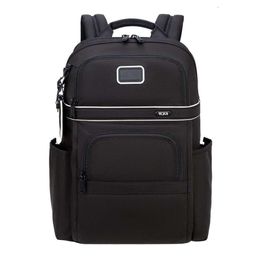 TUMIbackpack Simple Tumin Bag Business Nylon Travel Mens Compact Backpack Leisure Ballistic Mens Designer 26303207 Back Pack 5dom