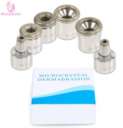 NEW Promotion Diamond Dermabrasion Microdermabrasion Accessories Skin Peeling Replacement Tips 6 Units For Stainless Wands Facial 3850515