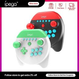 Game Controllers Joysticks Ipega PG-SW025 Game Controller Wireless Gamepad Table Games Console Control NS Joystick for Nintendo Switch N-Switch Keyboard L24312