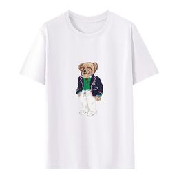 2024 Designer's new T-shirt, high quality POLO shirt, 100% cotton printed short sleeve, summer top