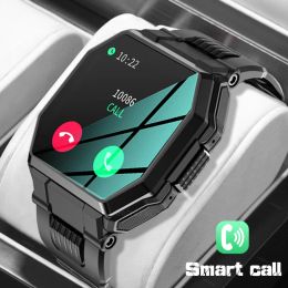 Devices 2022 New Smart Watch Bluetooth Call Mens Full Touch Sport Fitness Tracker Blood Pressure Heart Rate Smartwatch Music Control+Box