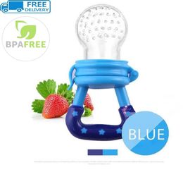 Baby Food Feeder With Pacifier Clip Holder Infant Baby Teether Fruit Feeder Pacifier Infant Food Pacifier Silicone Teething Toys4678002