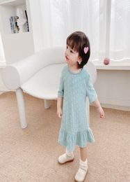 Dolce neonate vestito di velluto autunno bambini carino manica corta bambini vestiti stampati top5064332