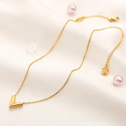 Luxus-Marken-Anhänger-Halsketten, heiße Mode, vergoldete Halskette, Designer-Schmuck, langes Geschenk für Frauen, Qualität, besondere Großhandels-Luxusmarke