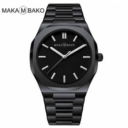 Wristwatches Men Sport Watch Top Quartz Fashion Life Waterproof Business Clock Steel Strap Boys Watches Reloj Hombre1301f