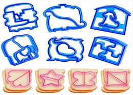 Whole Kids DIY sandwichs mould cutter lunch sandwich toast moulds bear car shape cake bread biscuit Mould food cutting Baby Fee1324693