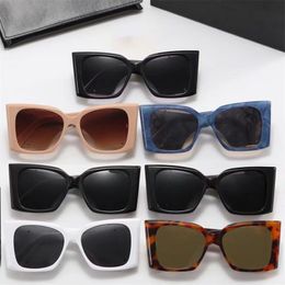 Sun glasses thick frame designer sunglasses colour lens wide plastic frame UVB protection sonnenbrille black pink khaki luxury sunglasses shield PJ085 I4