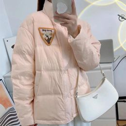 Women's Trench Coats Down Jacket Short Winter Korean Version Loose White Duck Small Thick Padded Coat Bread