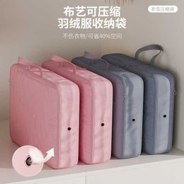 Travel Fabric Clothing Compressible Storage Bag Down Jacket Out of Season Clothes Cotton Quilt Moving Organising and Storing