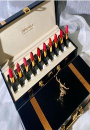 10 pc Christmas lipstick set HighValue Gift Box Not Easy to Fade Makeup Moisturising Birthday Gift319u1755806