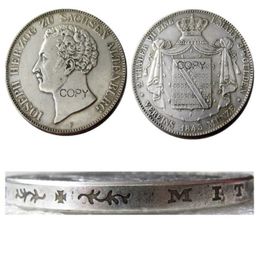 DE05-10GERMAN STATES Craft Saxe-Altenburg Joseph A Set Of1841 1843 1847FG 6PCS AR 2 Thaler Silver Plated Copy Coin Brass Or219N
