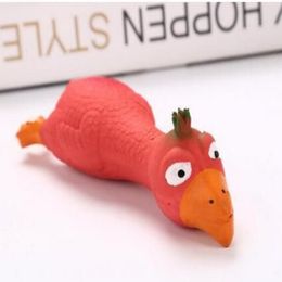 Dog latex toys pet sounding screaming toys chicken spoofing toys bite-resistant 20pcs lot W12632058