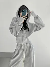 Women's Two Piece Pants Insozkdg Fashion Leisure Suit Women Spring Autumn Two-piece Jogging Medium Strecth Woman Clothes Outfits Gym Set