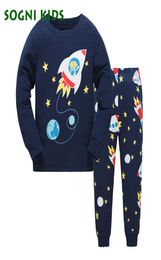 Baby Girls Boys Clothing Set Children Pyjamas Pyjamas Nightwear For Cotton Modis Clothes Toddler Long Sleeve Kids Sleepwear J190528563615