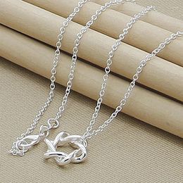 Pendants Wholesale Fashion 925 Silver Sky Star Pendant Necklaces Women's Jewellery Chain Necklace High Quality