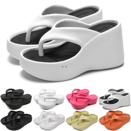 Designer slides sandal slipper q1 sliders for men women sandals slide pantoufle mules mens slippers trainers flip flops sandles color14 GAI