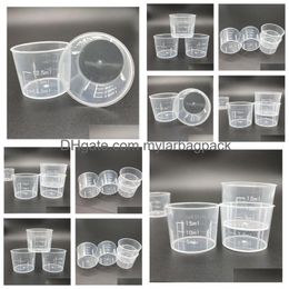 Other Festive Party Supplies Measuring Cup 15Ml Transparent Plastic Small Liquid Kitchen Cooking Tool Wholesale 0043 Drop Delivery Hom Dhwzi