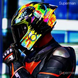 Full Face Motorcycle Helmet Pista GP RR WINTER TEST 2019 anti-fog visor Man Riding Car motocross racing motorbike helmet