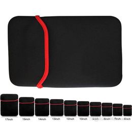 Tablet PC Bags 617 inch Neoprene Soft Sleeve Case Laptop Pouch Protective Bag for 7quot 12quot 13quot 14quot 17quot Tab9544479