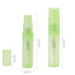 2ml Perfume Sprayer Pump Bottles Atomizers Containers For Cosmetics Perfumes Spray Bottle Grorb