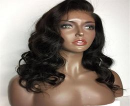 Hair Brazilian Full Lace Human Hair Wigs For Black Women Loose Wave Wig With Baby Hair Bleached Knots Natural Hairline2680526