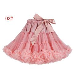 1 to 6 Girls tutu bow skirts summer baby tulle dance party wedding clothing children ball grown kids teenager boutique R1AA406SK5821844