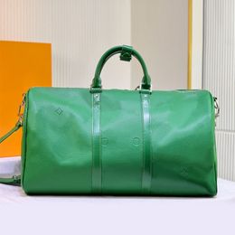Designer Duffel Bags Vacation Luxury Tote Bag Luxury Bagage Leather Shoulder Handväskor Helg utomhus resväska stor kapacitet sportbaggar 50 cm
