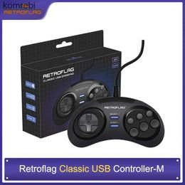 Game Controllers Joysticks Retroflag Classic Retro USB Controller Wired Gamepad Gaming Controller For Raspberry Pi Windows PC Switch 24312 L24312