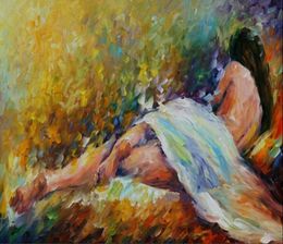 Large Hand painted Abstract Nude Oil Paintings on Canvas Knife Sexy Laying Women Pictures Handmade Wall Painting Home Decor Arts4240685